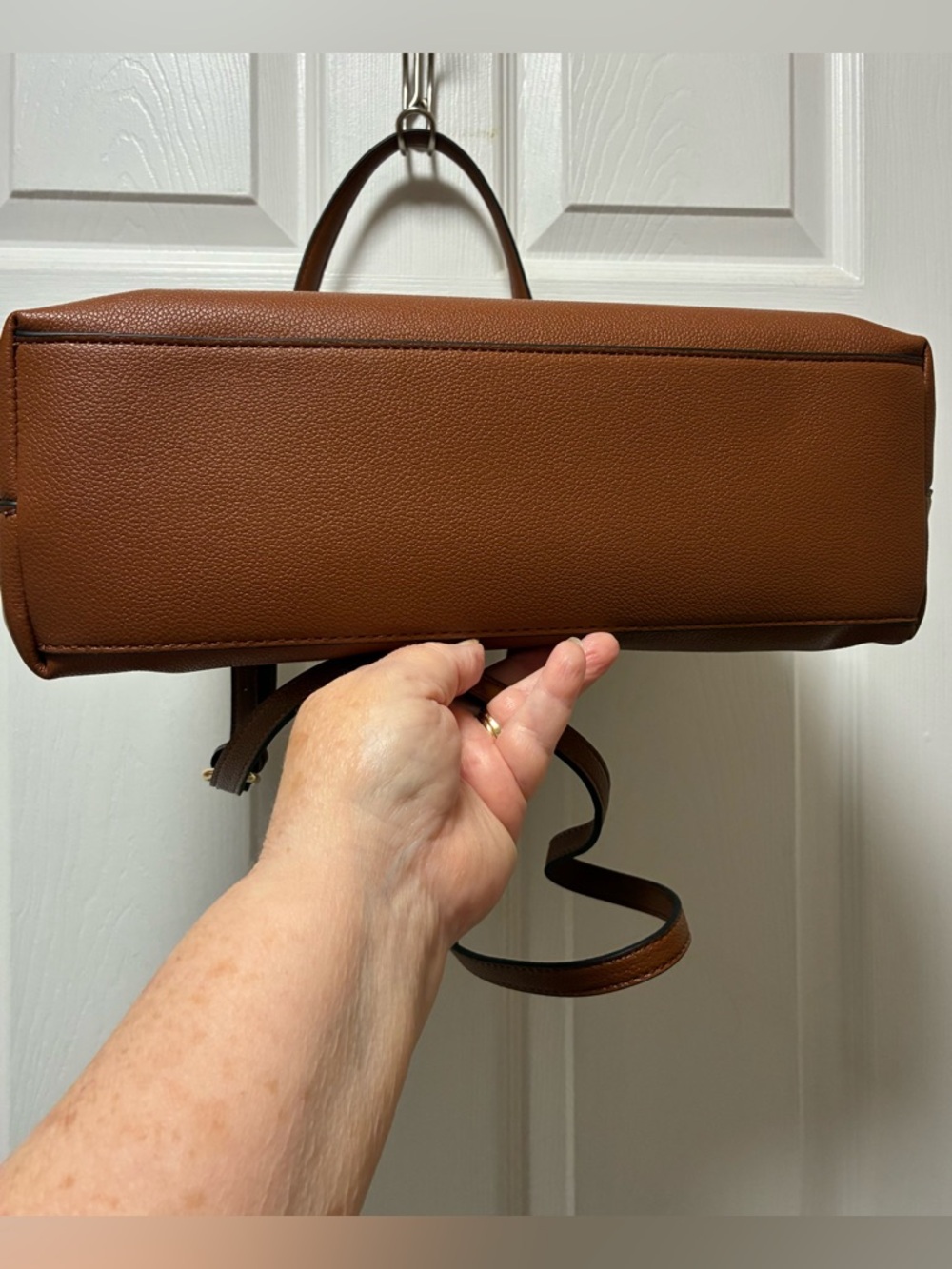 NWT LC Lauren Conrad Satchel/Crossbody with Handle and Removable Strap - Picture 8 of 15